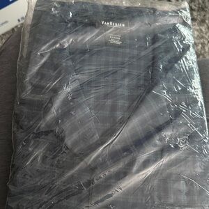 Van Heusen Navy Checkered Shirt